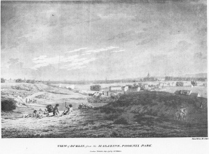 21 View of Dublin from the Magazine, Phoenix Park. July 1796
